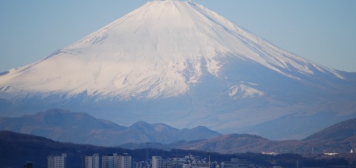 1月4日今朝の富士山